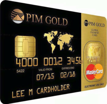 PIM Gold Card